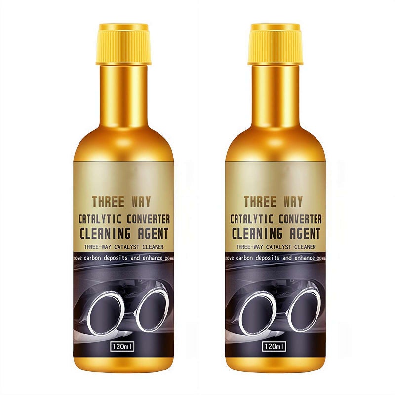 Catalytic Converter Cleaner Fuel System Cleaner Fuel And Exhaust System Cleaner, Catalytic Converter Cleaner, Car Cleaner Catalyst, Fuel System Treatment Oil Additive for Gas And Diesel Car - Image 1
